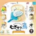 thumbnail image 2 of Japanese Genuine Gacha Scale Model Bread Bird Pendant Cockatiel White Java Sparrow Animal Action Figure Toys, 2 of 5