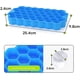 thumbnail image 5 of Silicone Ice Cube Trays With No-spill Removable Lids, 2 Packs 74 Ice Cube Molds, 5 of 5