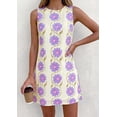 thumbnail image 3 of PRETTYGARDEN Sundresses for Women Summer Elegant Floral A Line Short Party Dress Beach Vacation Clothes, 3 of 9