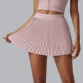 thumbnail image 4 of QHFBli Womens Pleated Tennis Skirts with Pocket Shorts High Waisted Skorts Lightweight Golf Skirt Flowy Athletic Skort, 4 of 7