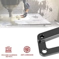 thumbnail image 5 of ALLTIMES Chain Guard Cover for Sur-Ron Light bee S / X for Segway X160 X260 Motorcycle, Black CNC Billet 6061 Aluminium, 5 of 8