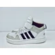 thumbnail image 1 of Adi - das Post Move Mid-Top Men's Lifestyle Basketball Shoes White/Burgundy Size 9, 1 of 6