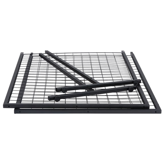 2'x5.6' Grid Wall Panels Tower,2 Packs Wire Gridwall Display Racks with T-Base Floorstanding,Double Side Gridwall Panels for Art Craft Shows,Retail Display with Extra Clips&Hooks