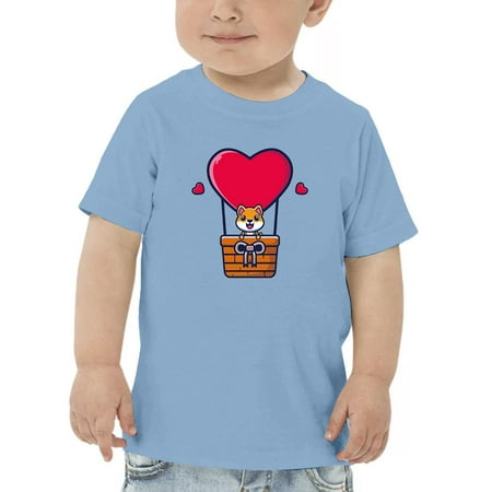 

Shiba Inu Flying W Balloon T-Shirt Toddler -Image by Shutterstock 5 Toddler