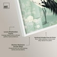 thumbnail image 4 of Gentle Crane Shadowbox Print Glam Art Prints by Art Remedy, White Frame, 24 x 36, 4 of 7