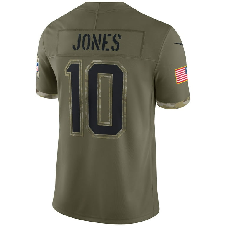 Men s Nike Mac Jones Olive New England Patriots Salute To Service Limited Jersey Walmart