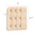thumbnail image 3 of Unique Bargains Women's Bra Extender Strap Extension Buckle 3 Hooks 3 Rows, 3 of 5