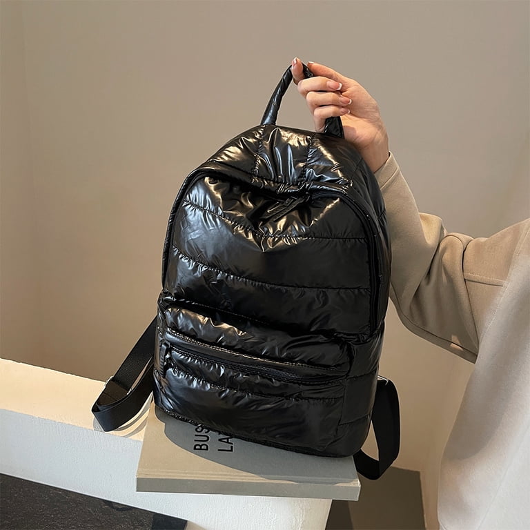 Yucurem Puffer Backpack Multi Pocket For Women Men Shoulder Bag