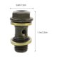 thumbnail image 2 of HEALEEP 6Ud Tornillo Con Arandela Selladora Para De Motocicleta Y Atv Compatible Con Diseño M10x125 Dorado, 2 of 7