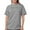Gray, variant on - Delta Sigma Phi Color Logo T Shirt - Womens Comfort Colors® Shirt
