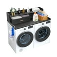 thumbnail image 1 of VEVOR Washer Dryer Countertop 54x27" Laundry Topper Cover with 2 Drawers & Shelf, 1 of 9