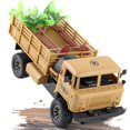 thumbnail image 4 of Camión de construcción RC de 4 canales con Radio Control de 4WD todoterreno orugas vehículos de ingeniería coche para y adultos juguetes Con árbol Baoblaze camión de construcción rc, 4 of 7