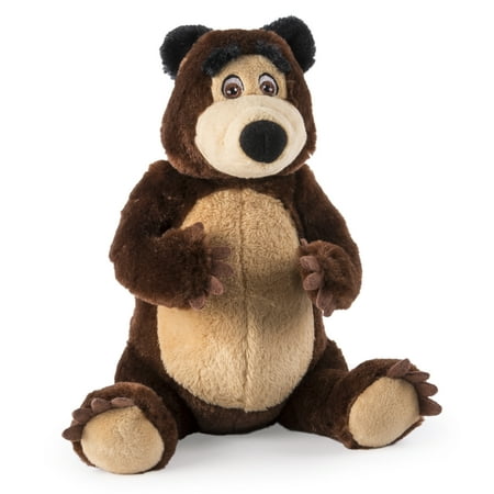 Masha and the Bear - 8” Plush - Bear - Walmart.com