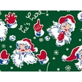 thumbnail image 1 of Pack of 1, Vintage Santa 24" x 833' Full Ream Roll Gift Wrap For Christmas, Holiday & Events, Made In USA, 1 of 1