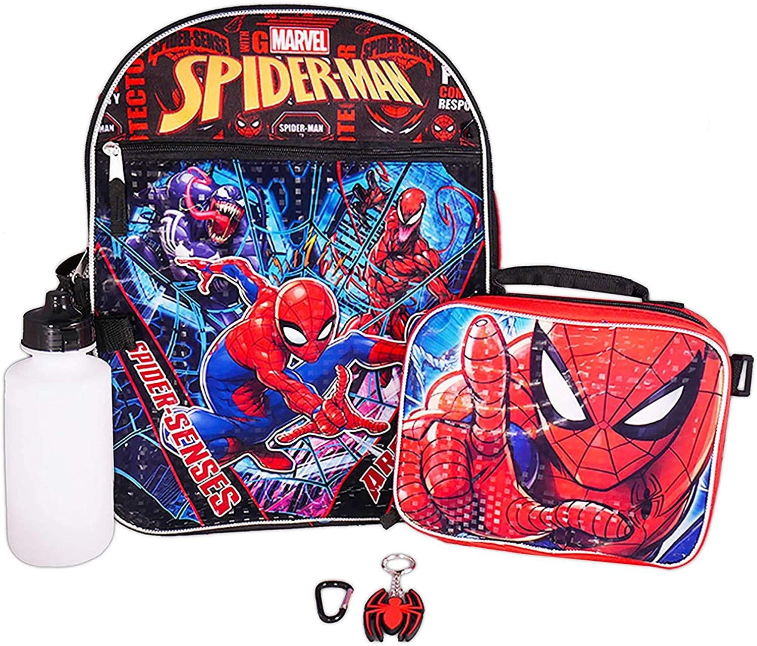 Marvel Spider-Man Across The Spider-Verse Boys 17 Laptop Backpack 2 ...