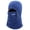 Blue, variant on Warm Face Cover Hat for Outdoor Activity Breathable Face Mask Pullover Hat for Women Men Unisex Skiing Hiking Wear