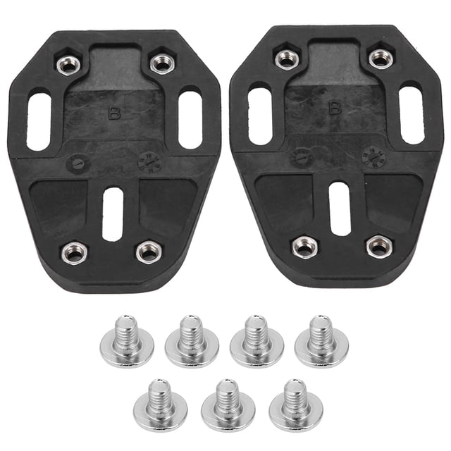 1 par de zapatos de ciclismo de liberación rápida, convertidor adaptador de cubierta de cala para Speedplay Zero (B)