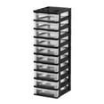 thumbnail image 5 of IRIS USA, Medium 10-Drawer Cart with Organizer Top, Black, 5 of 5