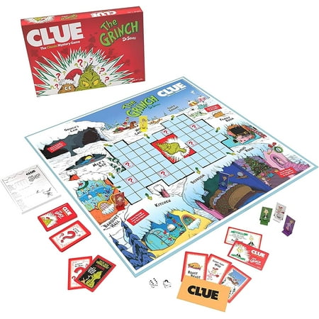 UPC: 0700304156808 | Clue Dr. Seuss How The Grinch Stole Christmas Edition Board Game