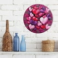 thumbnail image 3 of GZHJMY Valentine's Day Heart Wall Clock, Silent Non Ticking Battery Operated Round Clock for Kitchen Office School Home Decorative, 3 of 7