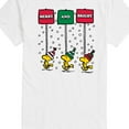 thumbnail image 3 of Peanuts - Woodstock Merry And Bright - Men's Short Sleeve Graphic T-Shirt, 3 of 6