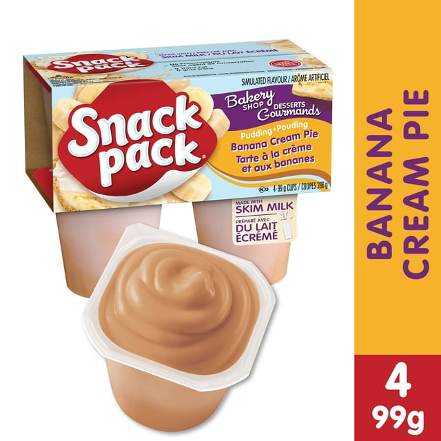 Snack Pack® Banana Cream Pie Pudding Cups