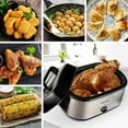 thumbnail image 6 of Superjoe 24 Quart Roaster Oven with Self-Basting Lid Electric Turkey Roaster Oven with Removable Pan, Stainless Steel, Sliver, 6 of 8