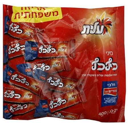 Elite Kif-Kef Megadim Milk Chocolate Wafer Fingers, 14.1 oz (Pack of 15)