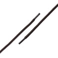 thumbnail image 4 of INSPIRE CHIC Lacet de Botte Unisexe Rond en Corde à Rayures Bicolores 1/5 Épais 70cm / 27.55 Pouces Brun Foncé Café, 4 of 4