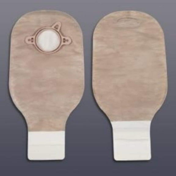 HOLLISTER Pouch Ostomy Drain Two-Piece 13/4" Flange (#18182, Sold Per Box), Odor Barrier Rustle-Free Film. Lock n' Roll Microseal Closure..., By New Image,USA