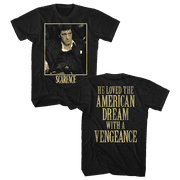 Scarface Bad Guy Front And Back Print Licensed Adult T Shirt