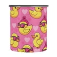 thumbnail image 2 of Yellow Duck Hearts Airtight Coffee Bean Canister 17oz Food Storage Containers with Lids For Gournd, Tea, Sugar, Flour, Rice, Cereal, Candy Cookie Jar, 2 of 8