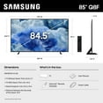thumbnail image 5 of Samsung 85” Class QLED Q8F 4K Samsung Vision AI Smart TV 2025 - QN85Q8FAAFXZA, 5 of 8