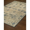 thumbnail image 3 of Dalyn Antiquity Area Rug AQ1 Aq1 Ivory / Teal Ivory / Teal Swirls Diamonds 3' 3" x 5' 1" Rectangle, 3 of 4