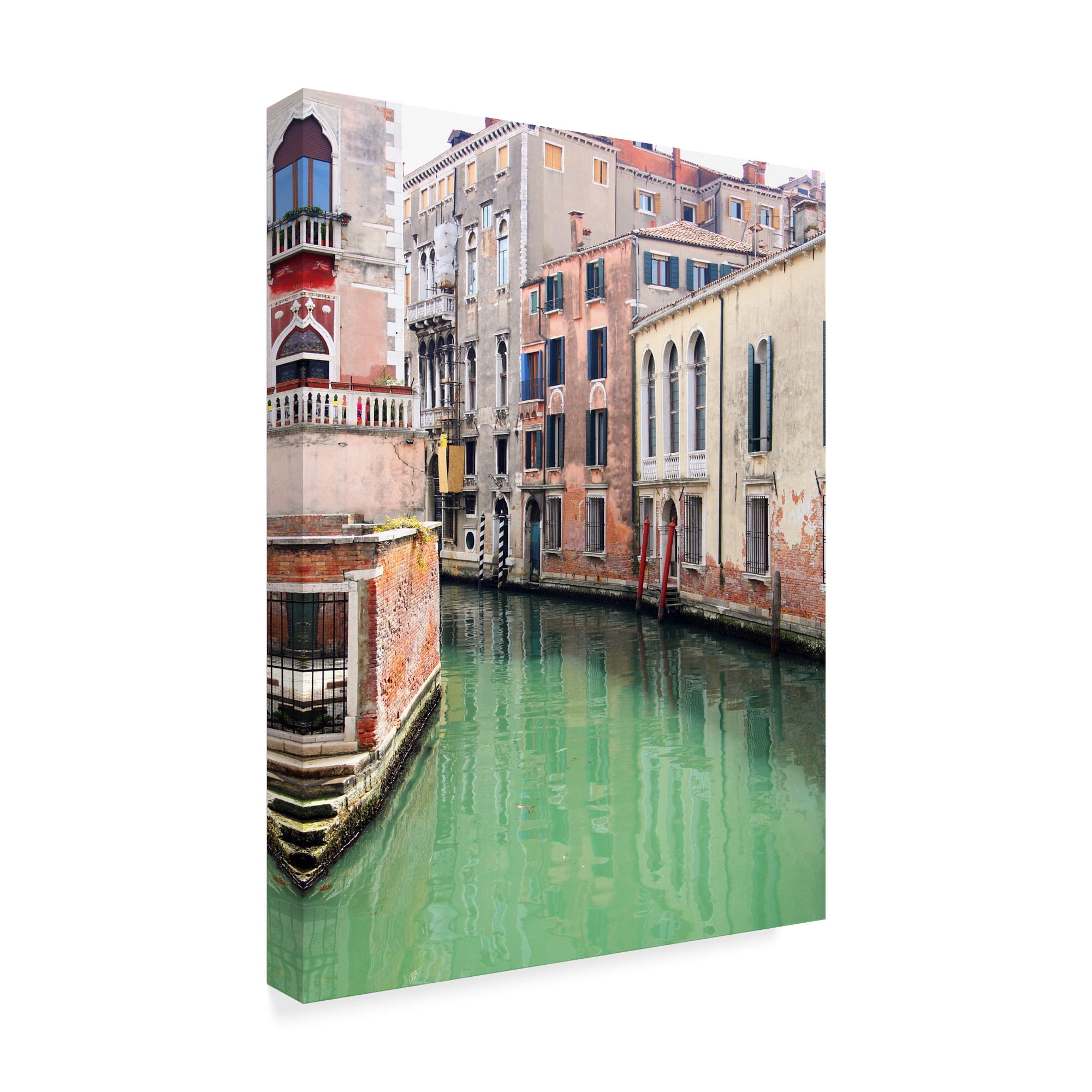 Trademark Fine Art 'Venice View I' Canvas Art by Golie Miamee