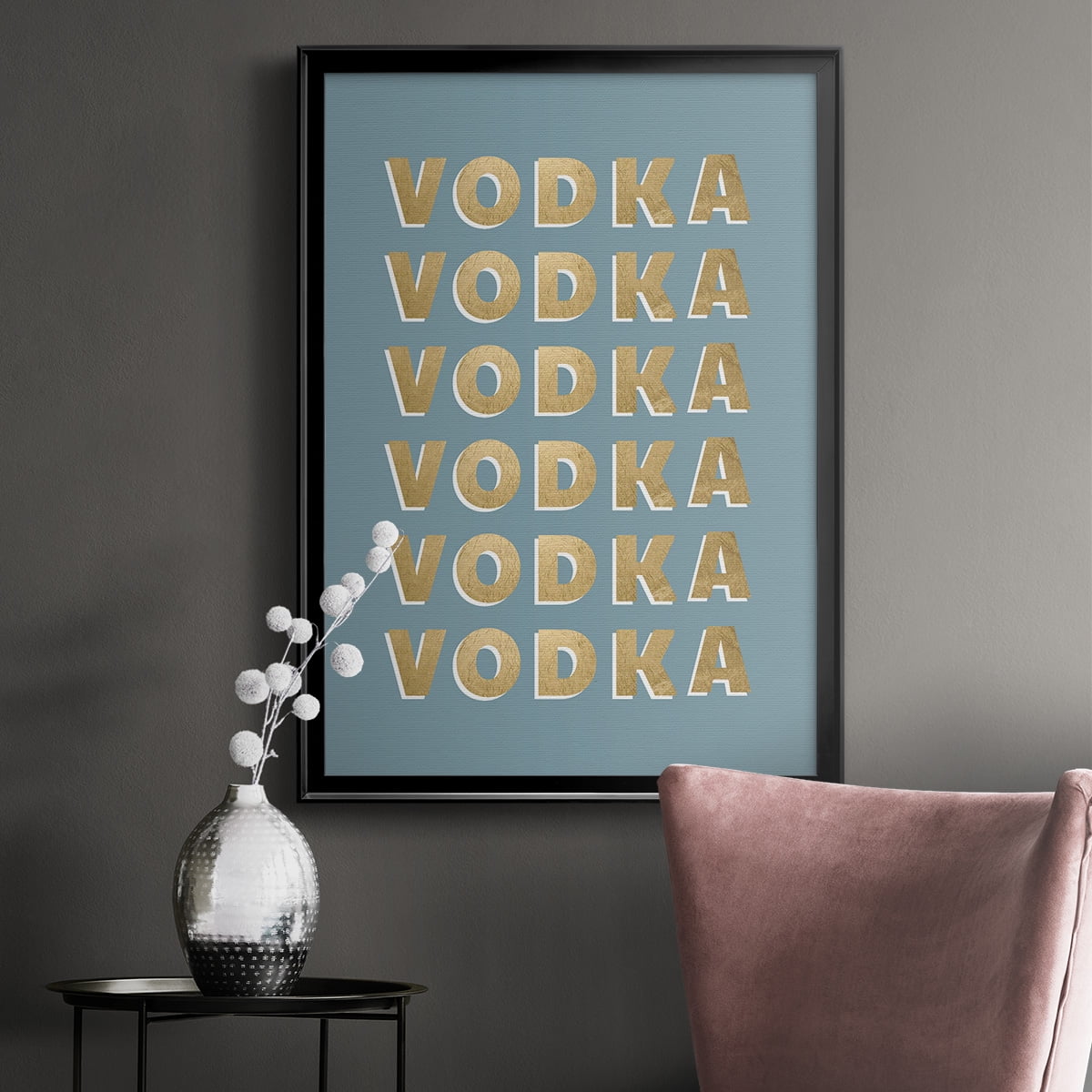 Vodka Premium Classic Framed Print - Ready to Hang