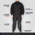 thumbnail image 4 of RefrigiWear ComfortGuard Coveralls - -10°F Comfort, Insulated, Water-Repellent, Durable, Full-Body Workwear for Cold Weather Protection, 4 of 7