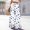 Light Blue, variant on Women's Wide Leg Pants Heart Print Casual Loose Baggy Pants With Pockets Lounge Pants