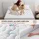 thumbnail image 3 of Protector de colchón impermeable Bedsure Queen Size blanco, 3 of 7