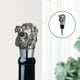 thumbnail image 2 of Tapón de botella de vino con forma de animal, reutilizable, hermético, accesorio de decoración para guardar vino Lion Stopper Plata, 2 of 8