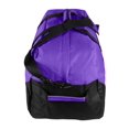 thumbnail image 2 of DALIX 21" Large Duffle Bag with Adjustable Strap in Purple, 2 of 4