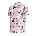 thumbnail image 4 of Wukai Cat Men’s Polo Shirts,Quick-Dry Athletic Shirt,Classic Fit Shirts-, 4 of 8