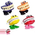 thumbnail image 1 of 4 PCS Chattering Teeth Wind Up Toys for Kids, Funny Jumping Tooth Walking Toys for Halloween Party Favors Trick and Treat Goody Bag Filler, 1 of 4