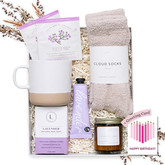 Unboxme Self-care Relaxation Gift Women Get Well Soon Gift Spa Gift Basket