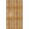 thumbnail image 4 of 32 1/4"W X 57"H Timbercraft Six 5 3/8" Boards Joined Board-N-Batten Shutters, Rough Sawn Western Red Cedar (Per Pair), 4 of 13
