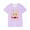 02-Purple, variant on Atogsazn Kid Girl 100 Days Of School T Shirt Children Summer Short Sleeve Tshirt Fashion Clothes Top 06-Light Blue 3-4 Years