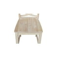 thumbnail image 6 of International Concepts Milano Solid Wood Counterheight Stool - 24" Seat Height, 6 of 8