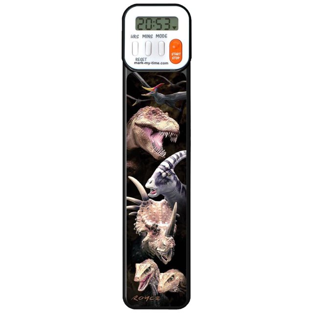 Cronómetro digital Mark-My-Time, 3D, dinosaurio para niños