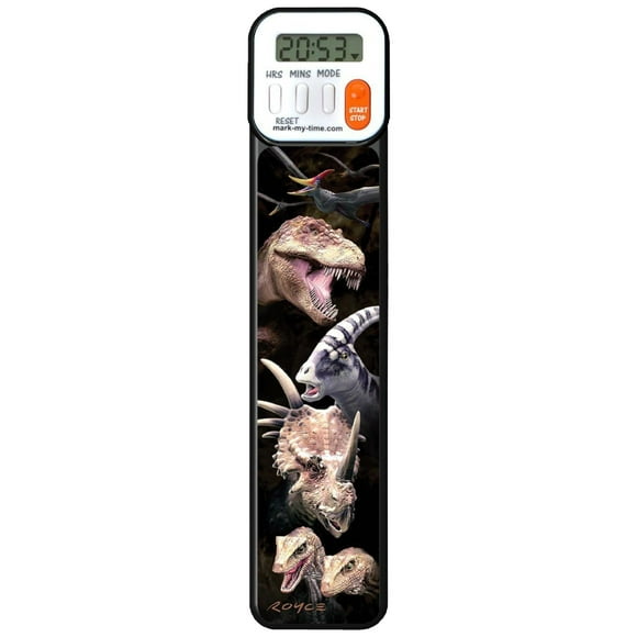 Cronómetro digital Mark-My-Time, 3D, dinosaurio para niños