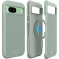 thumbnail image 1 of TUDIA MergeGrip Google Pixel 8a Case 2024 MagSafe Compatible Dual Layer - Green Lily, 1 of 7